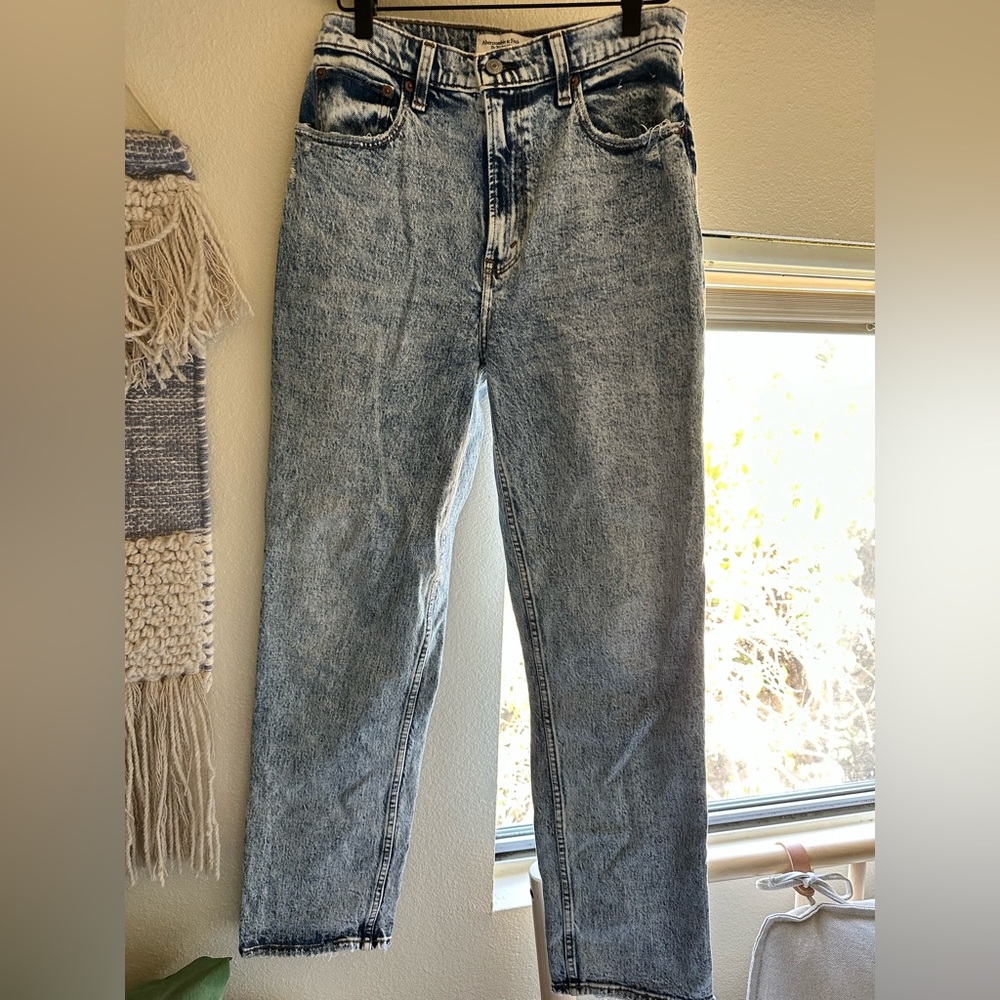 Abercrombie & Fitch Light Blue Denim Jeans